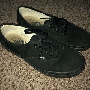 Black Vans